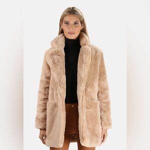 APPARIS faux fur jacket